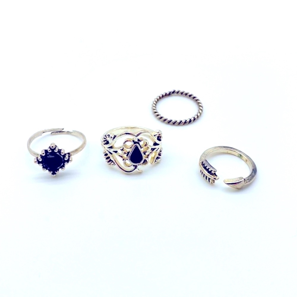 Boho Midi Ring Bundle
